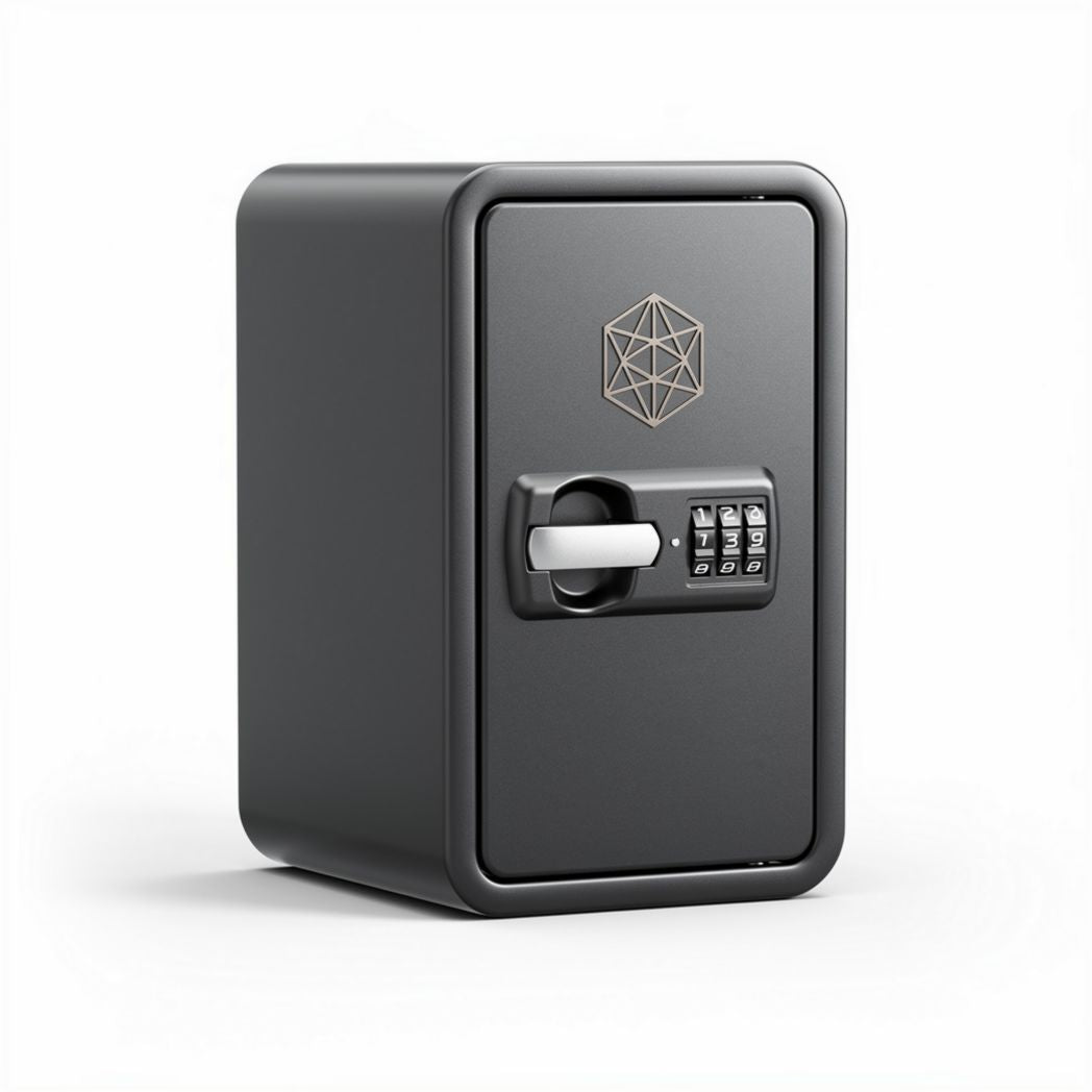 Electronic security safe with keypad lock design for home office storage 40 x 30 x 50cm