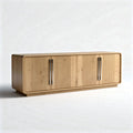 Wooden sideboard with four doors for storage 150 x 45 x 60cm